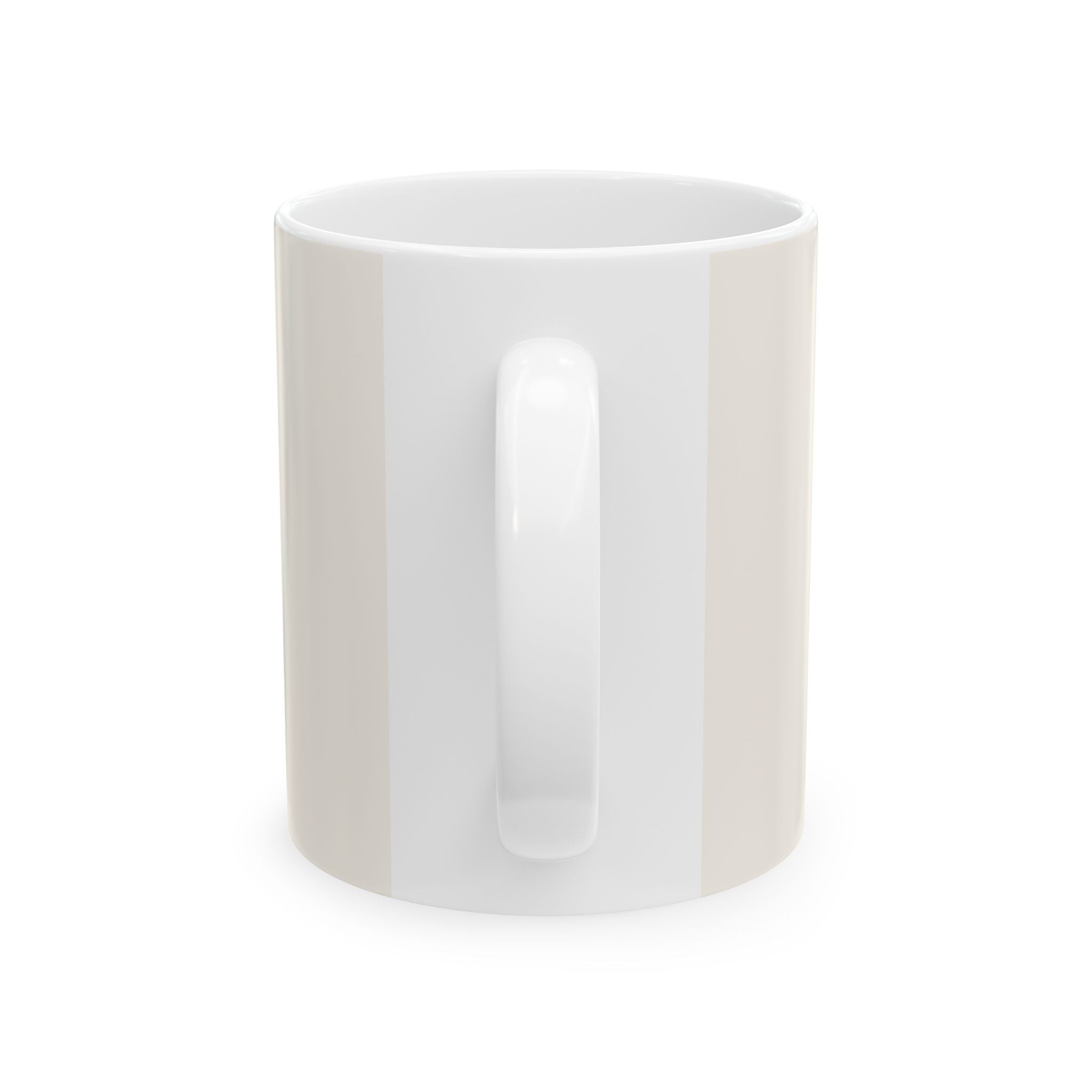 Ceramic Mug — "The Daily Strut: Coffee On The Go" Travel Coffee Cup