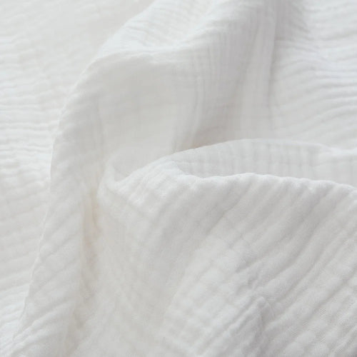 6-Layer Cotton Muslin Throw Blanket – Lightweight & Breathable